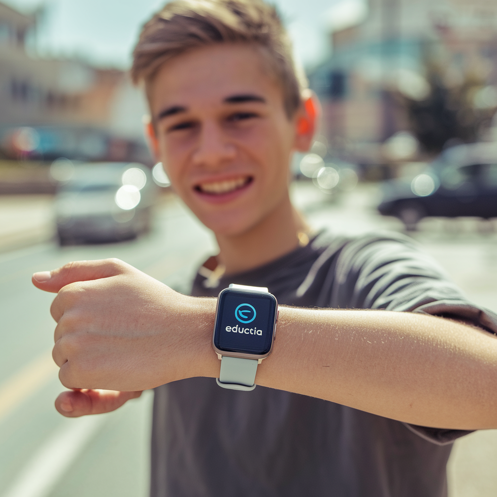 Montre connectée EducTIA du ministère de l'Éducation Nationale